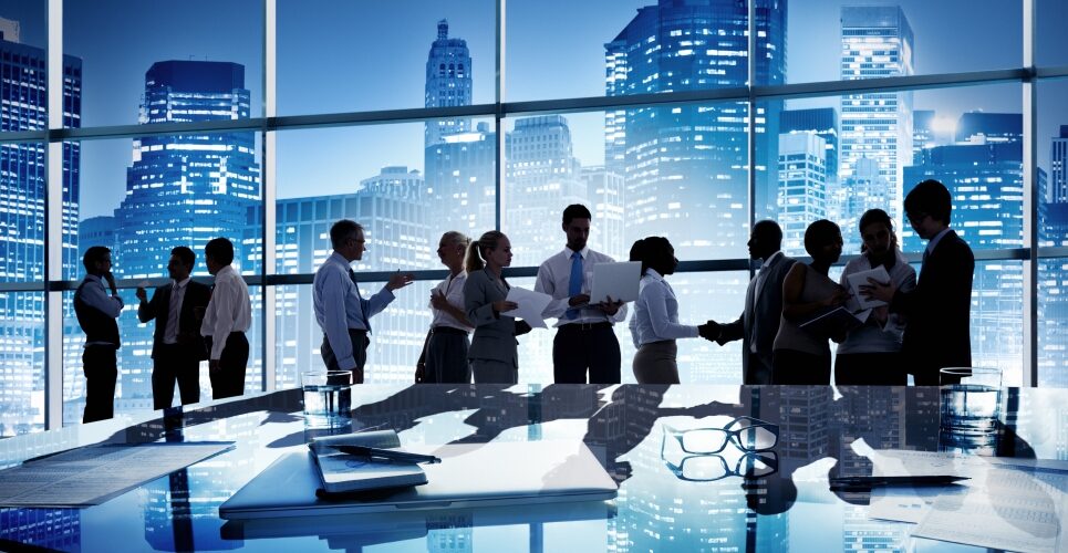 Business People Working in Office